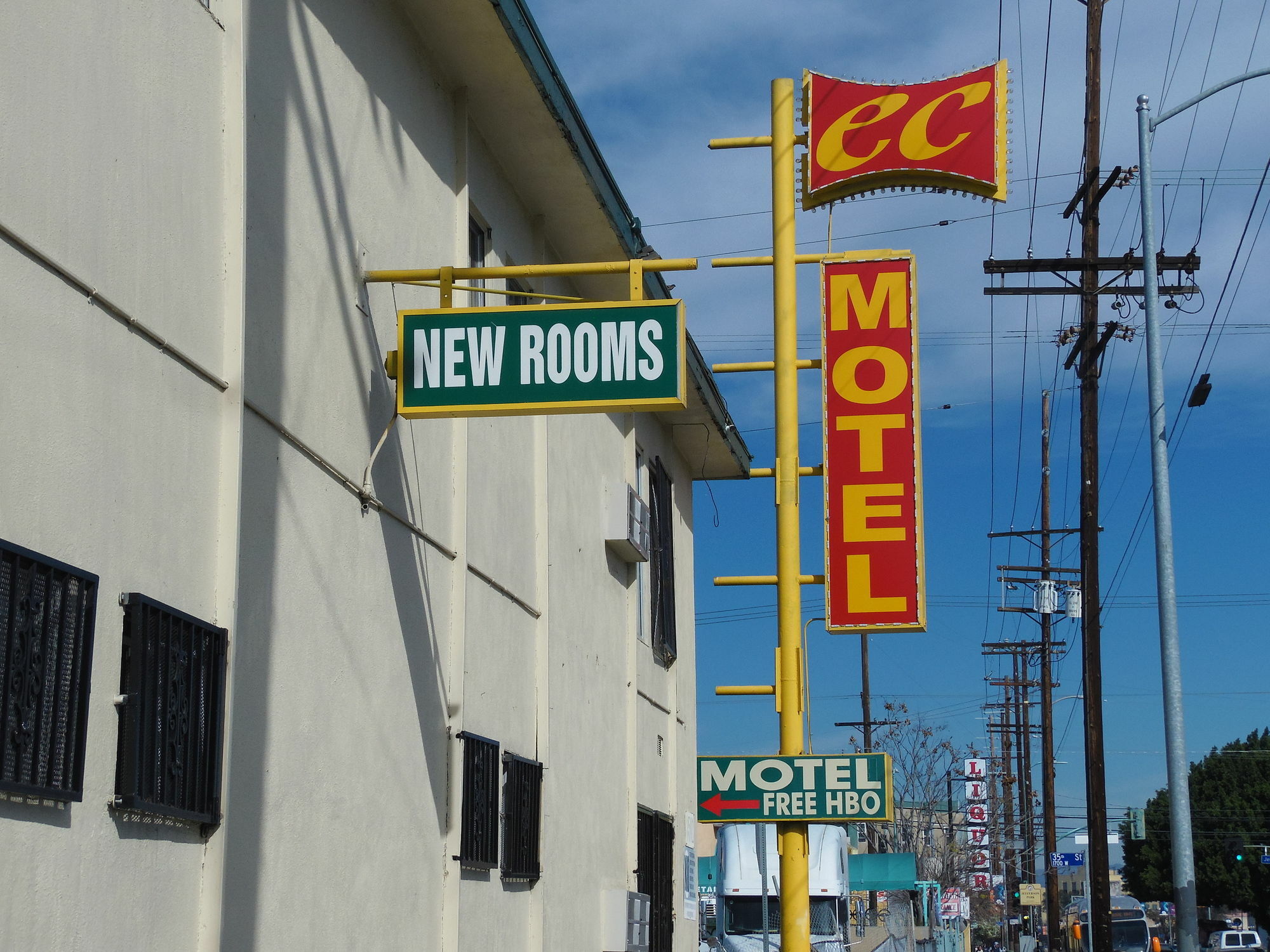 Ec Motel Los Angeles Buitenkant foto